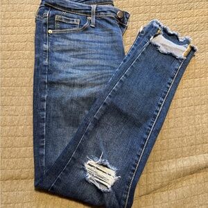 Vintage Target Brand Distressed Skinny Blue Jeans